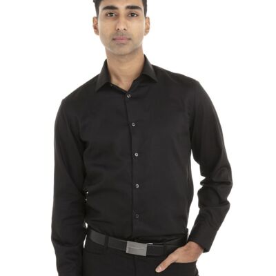 Non-Iron Pincord Slim-Fit Shirt Thumbnail